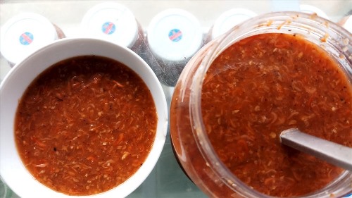 Mắm tép tiến vua Đình Trung nổi tiếng xứ Thanh